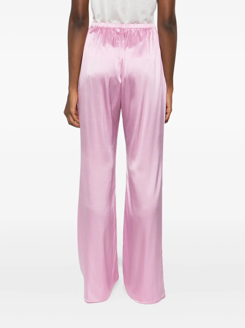 Purotatto Broek met elastische tailleband Roze