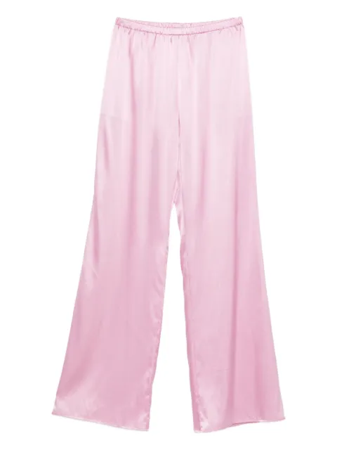 Purotatto elasticated-waistband trousers