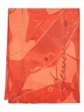 Ferragamo printed silk stole - Red