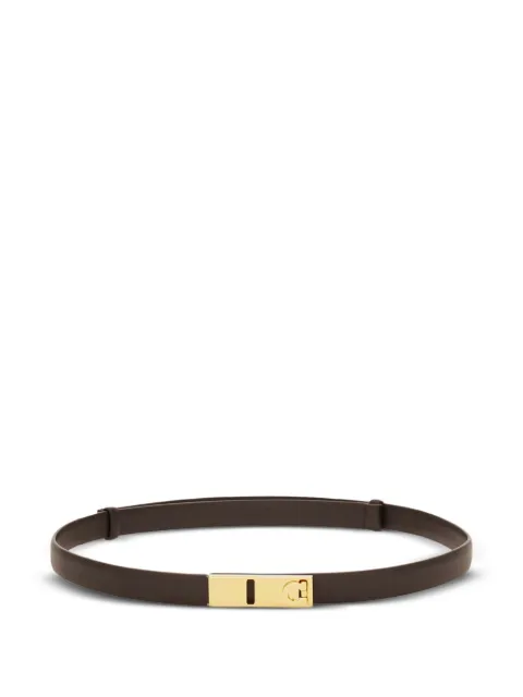 Ferragamo Hug calfskin-leather belt