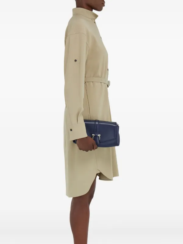 Ferragamo フラップ ショルダーバッグ | ブルー | FARFETCH JP