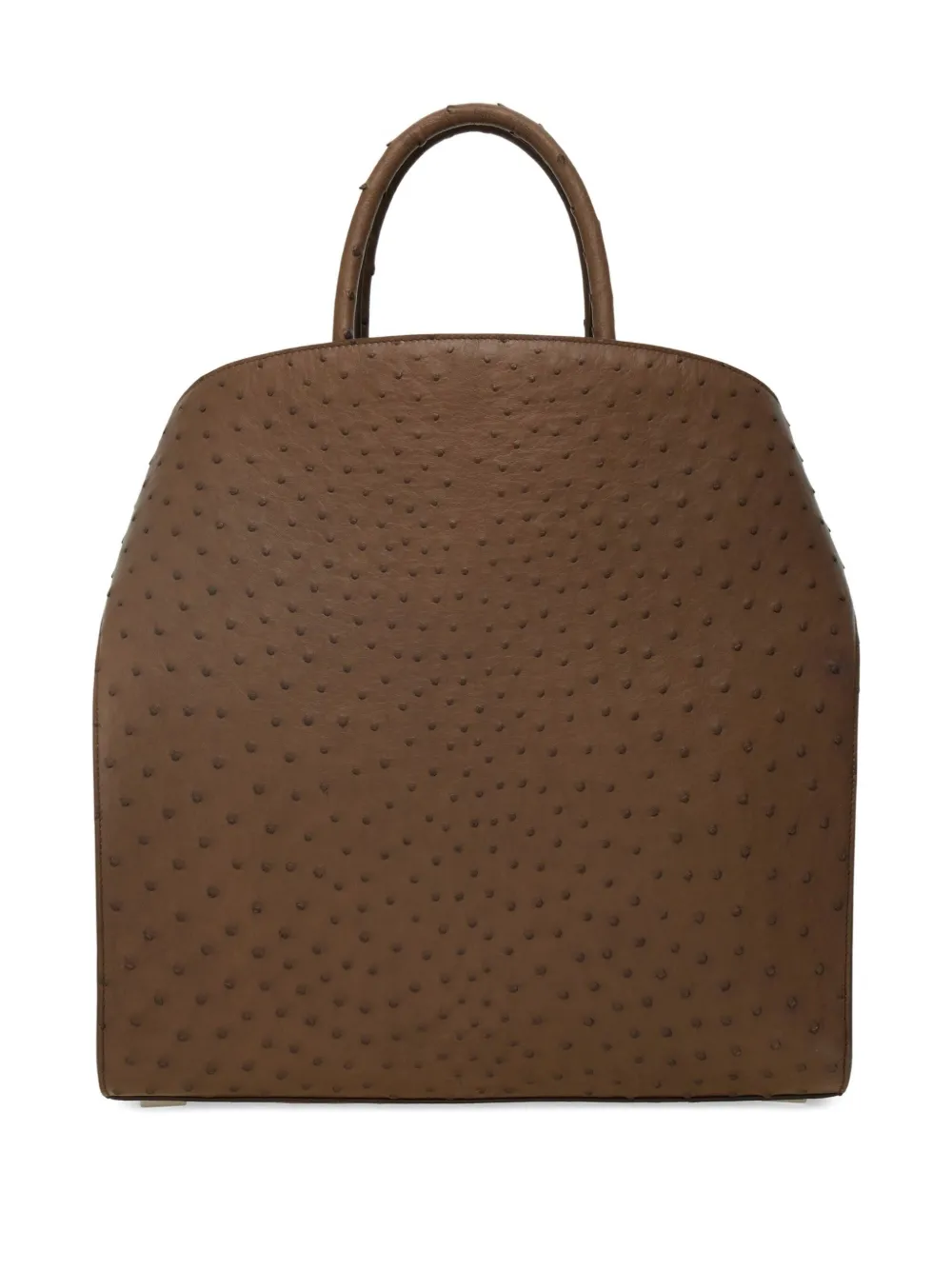 Ferragamo Hug ostrich leather Gancini-buckle tote bag | Image 2