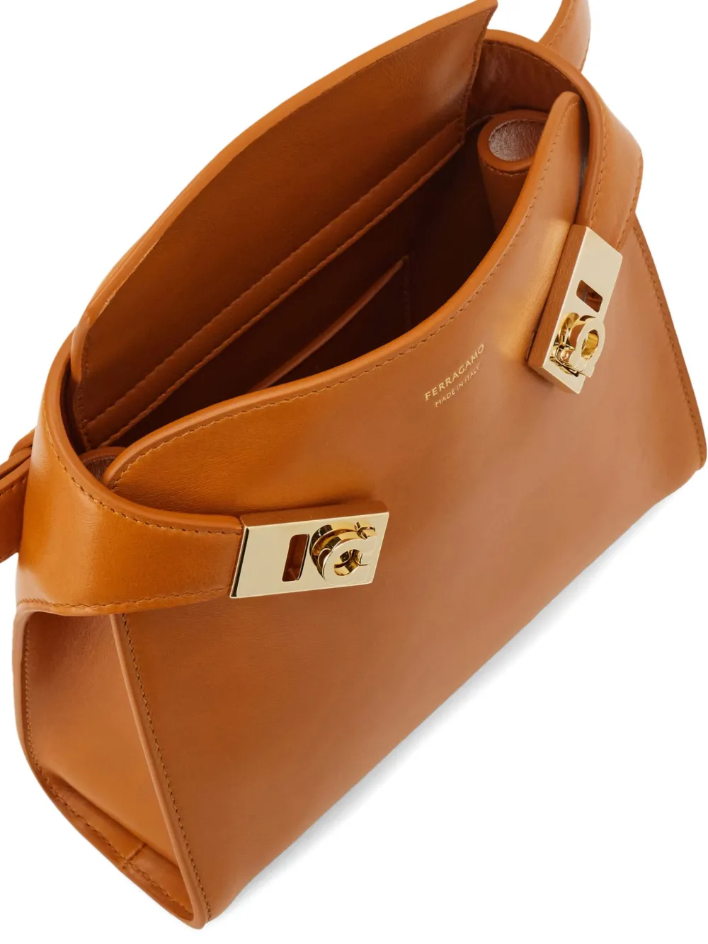 Ferragamo Hug logo-detail belt bag Bruin