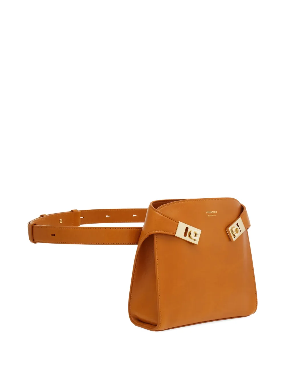 Ferragamo Hug logo-detail belt bag Bruin