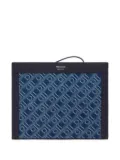 Ferragamo monogram clutch bag - Blue