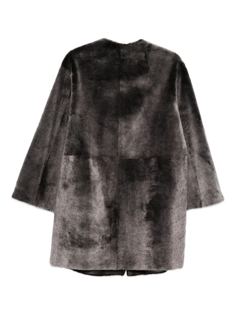 Manzoni 24 shearling coat | Single Breasted Coats | Image 2