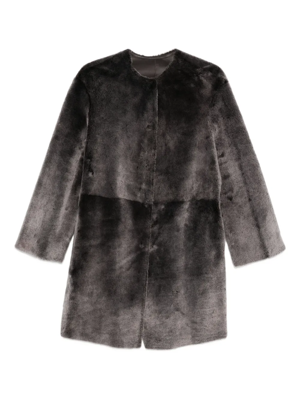 Manzoni 24 shearling coat | Grey | Image 1