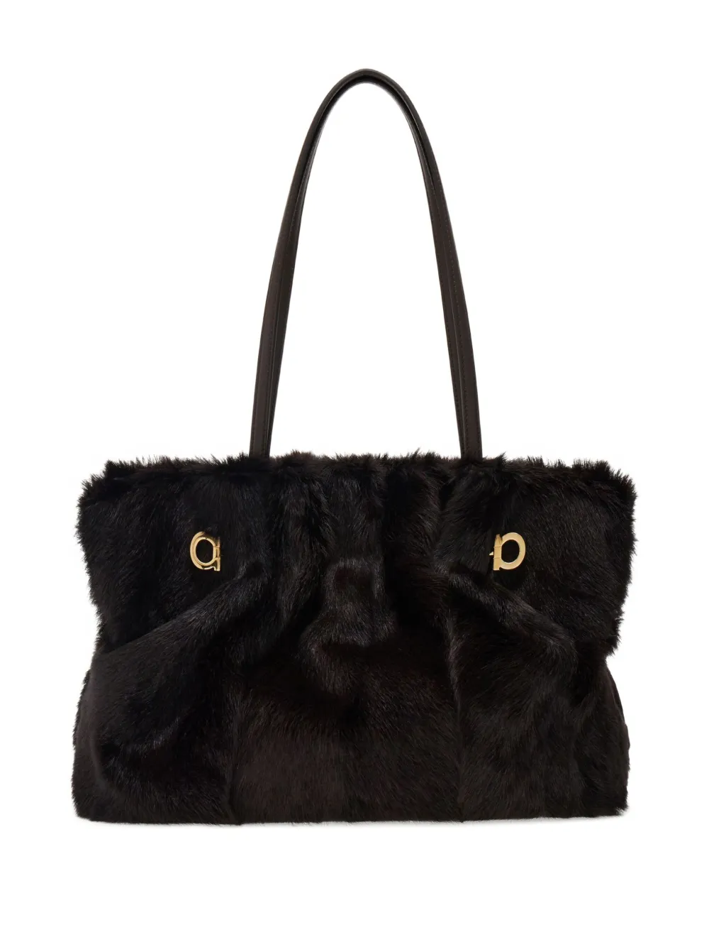 Ferragamo Gancini leather shoulder bag | Image 2