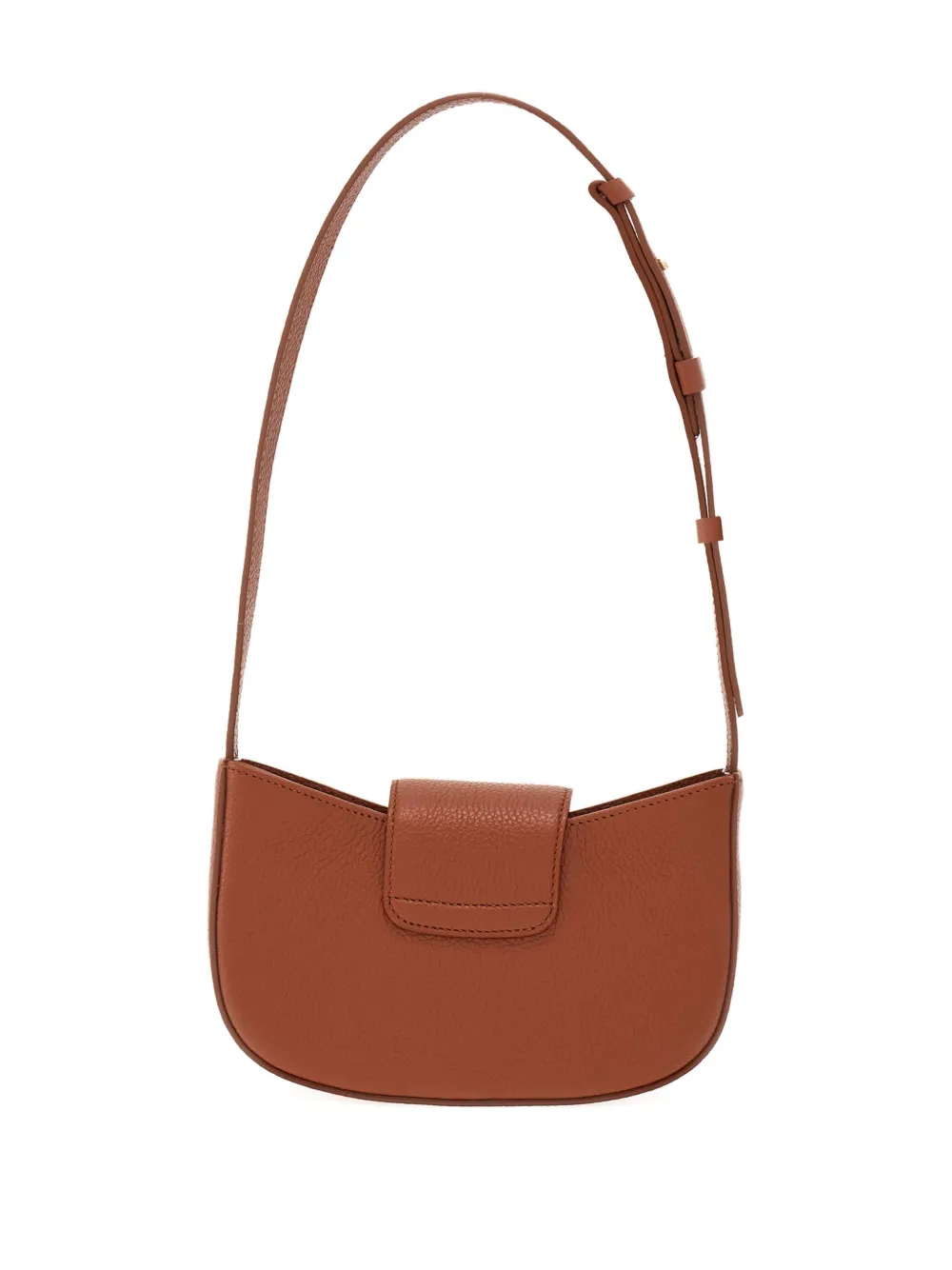 Ferragamo Double Gancini kleine tas Bruin