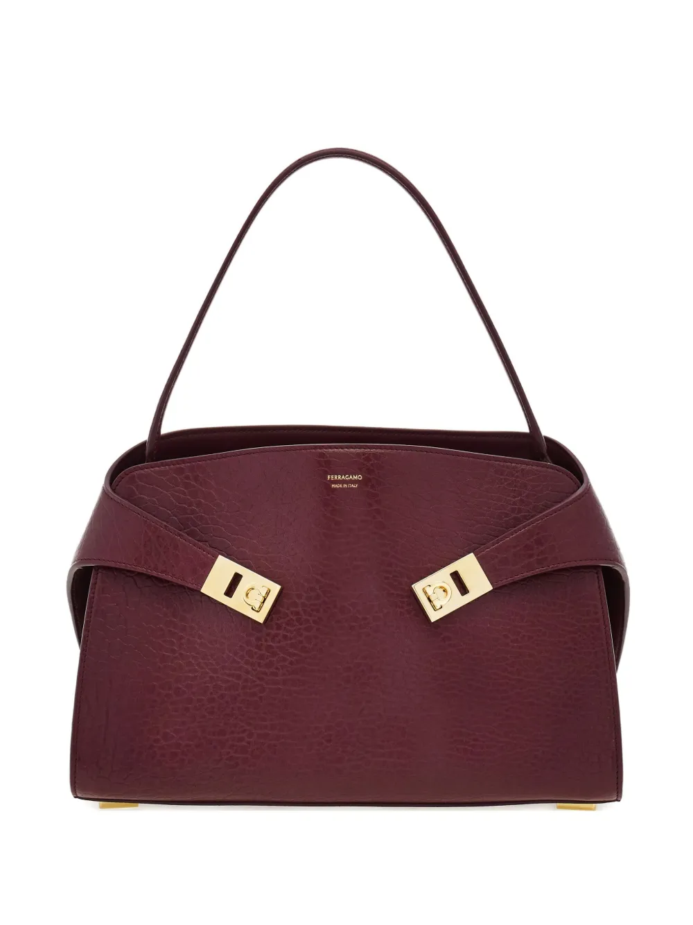 medium Hug leather shoulder bag
