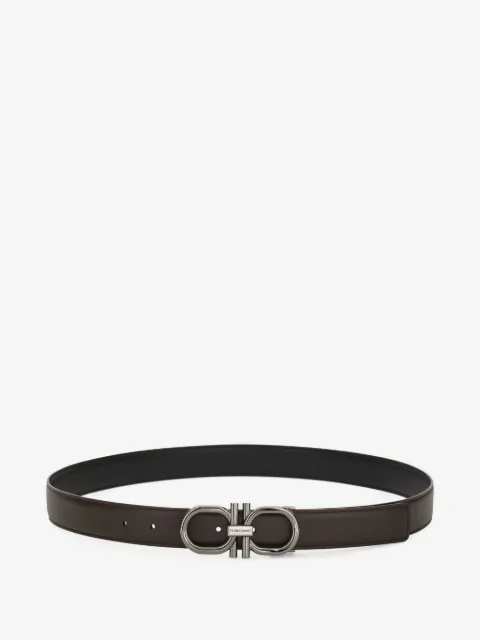 Ferragamo reversible and adjustable Gancini belt