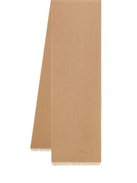 Ferragamo chevron-pattern fringed scarf
