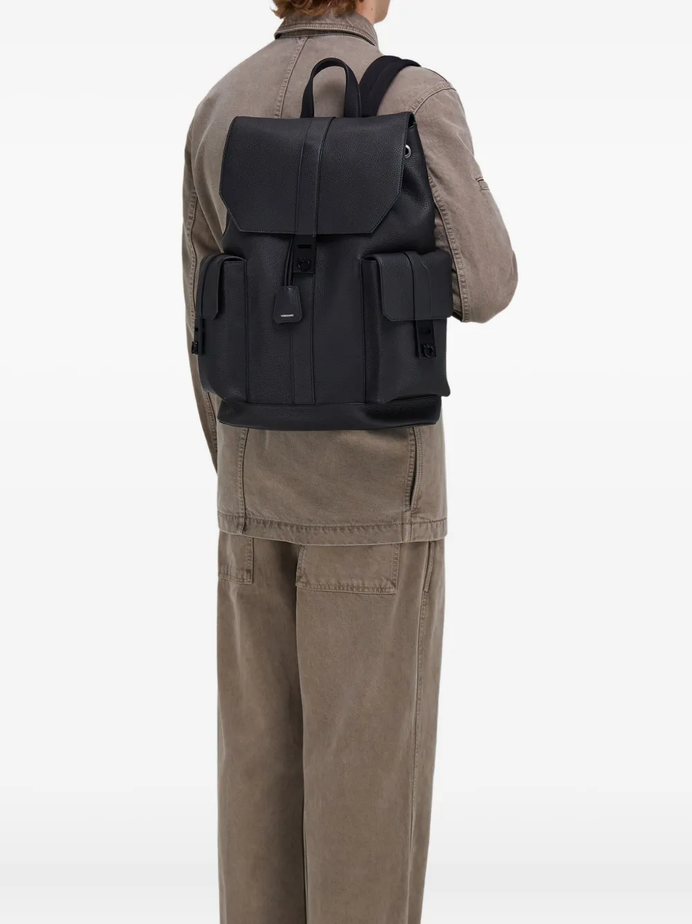 Ferragamo Utility backpack Zwart