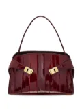 Ferragamo medium Hug eel-skin shoulder bag - Red