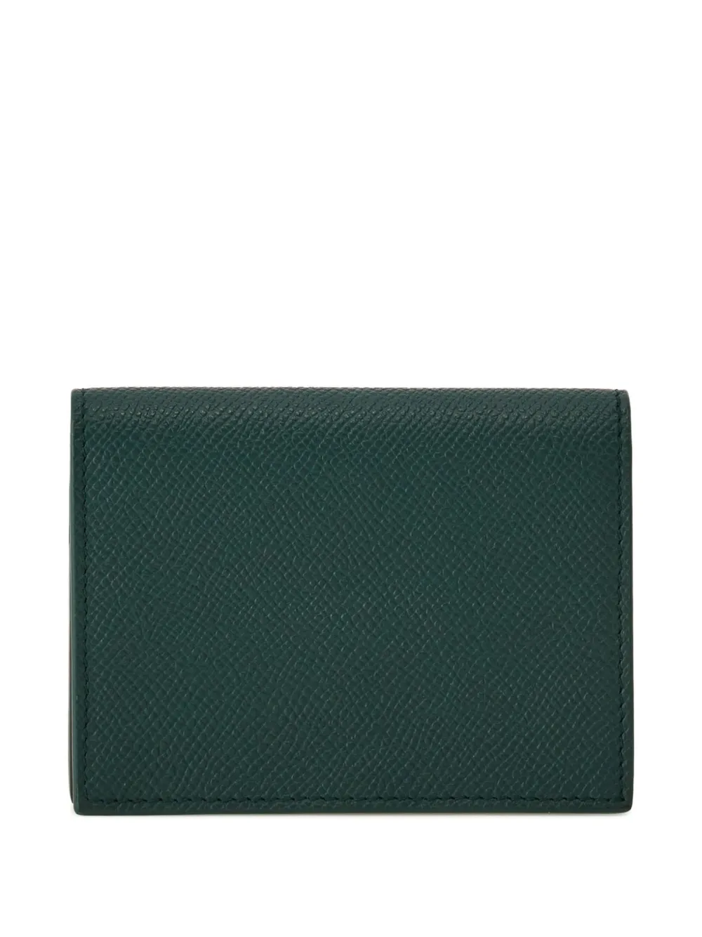 Ferragamo Gancini leren pasjeshouder Groen