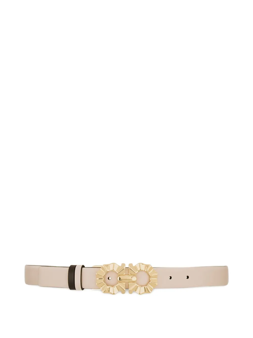 Ferragamo Gancini-buckle reversible belt - Roze