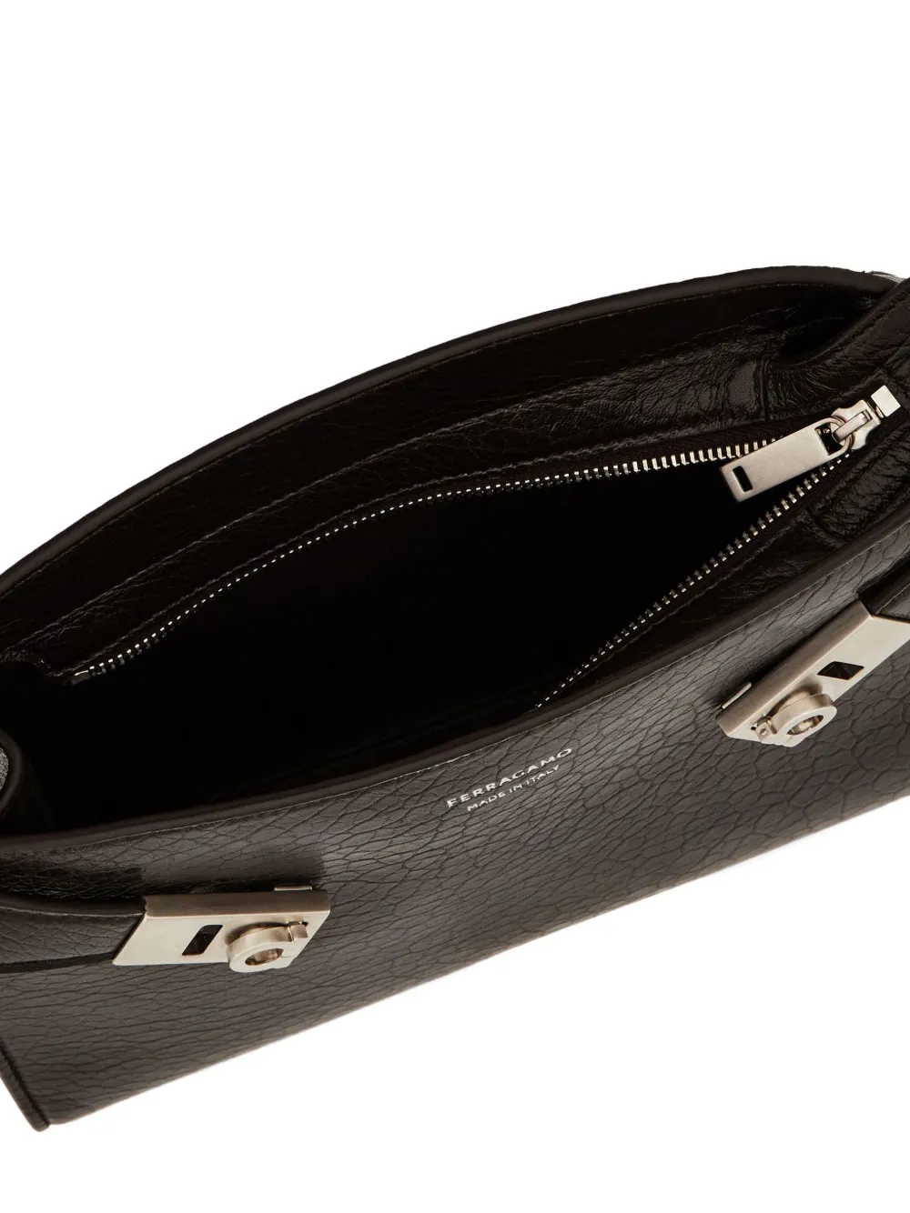 Ferragamo Gancini Belt Bag In Brown