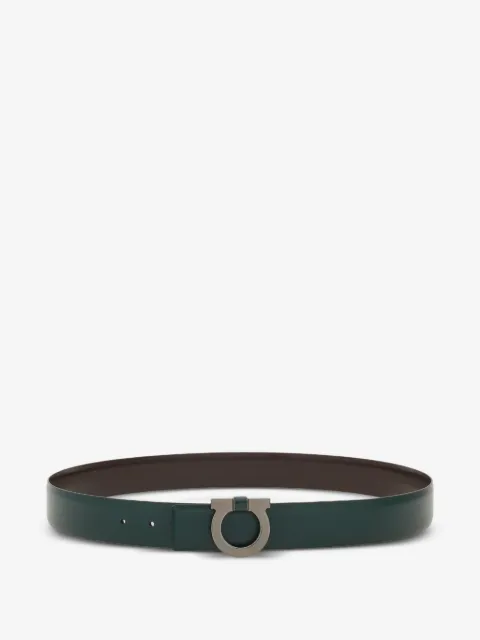 Ferragamo Gancini buckle reversible belt