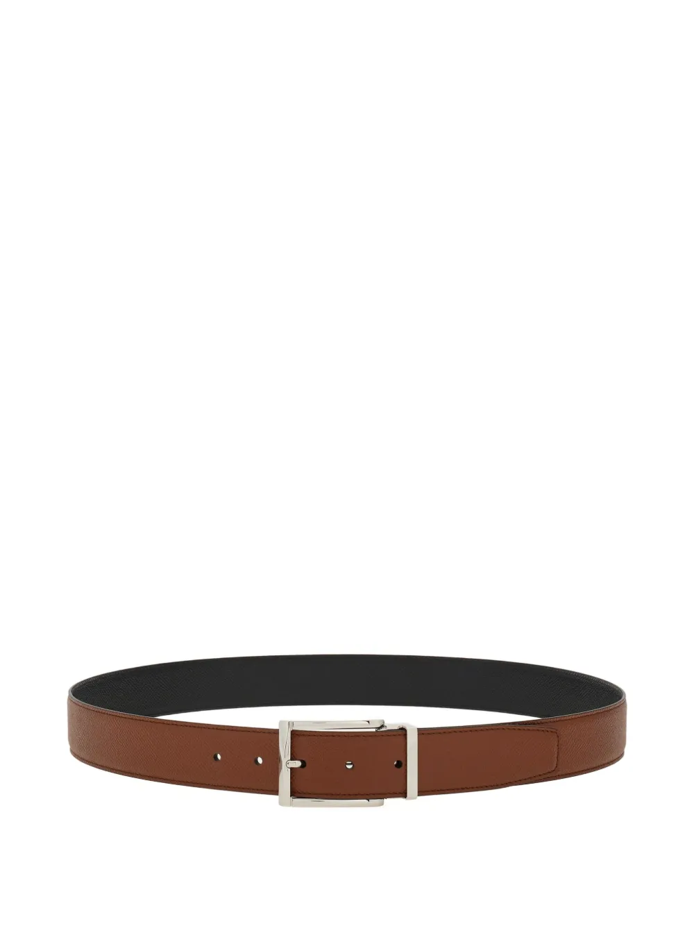 Ferragamo reversible rectangle-buckle belt - Nero