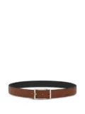 Ferragamo reversible rectangle-buckle belt - Black