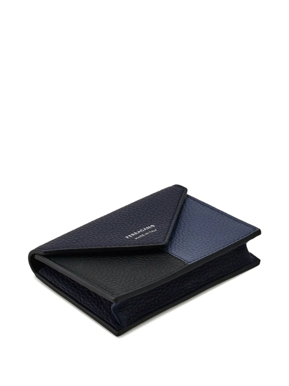 Ferragamo Pasjeshouder met envelop vlak Blauw