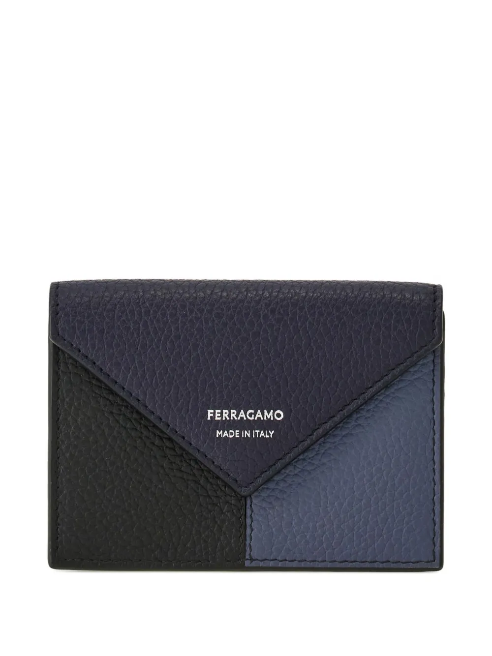 Ferragamo Pasjeshouder met envelop vlak Blauw