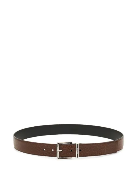 Ferragamo square-buckle leather belt