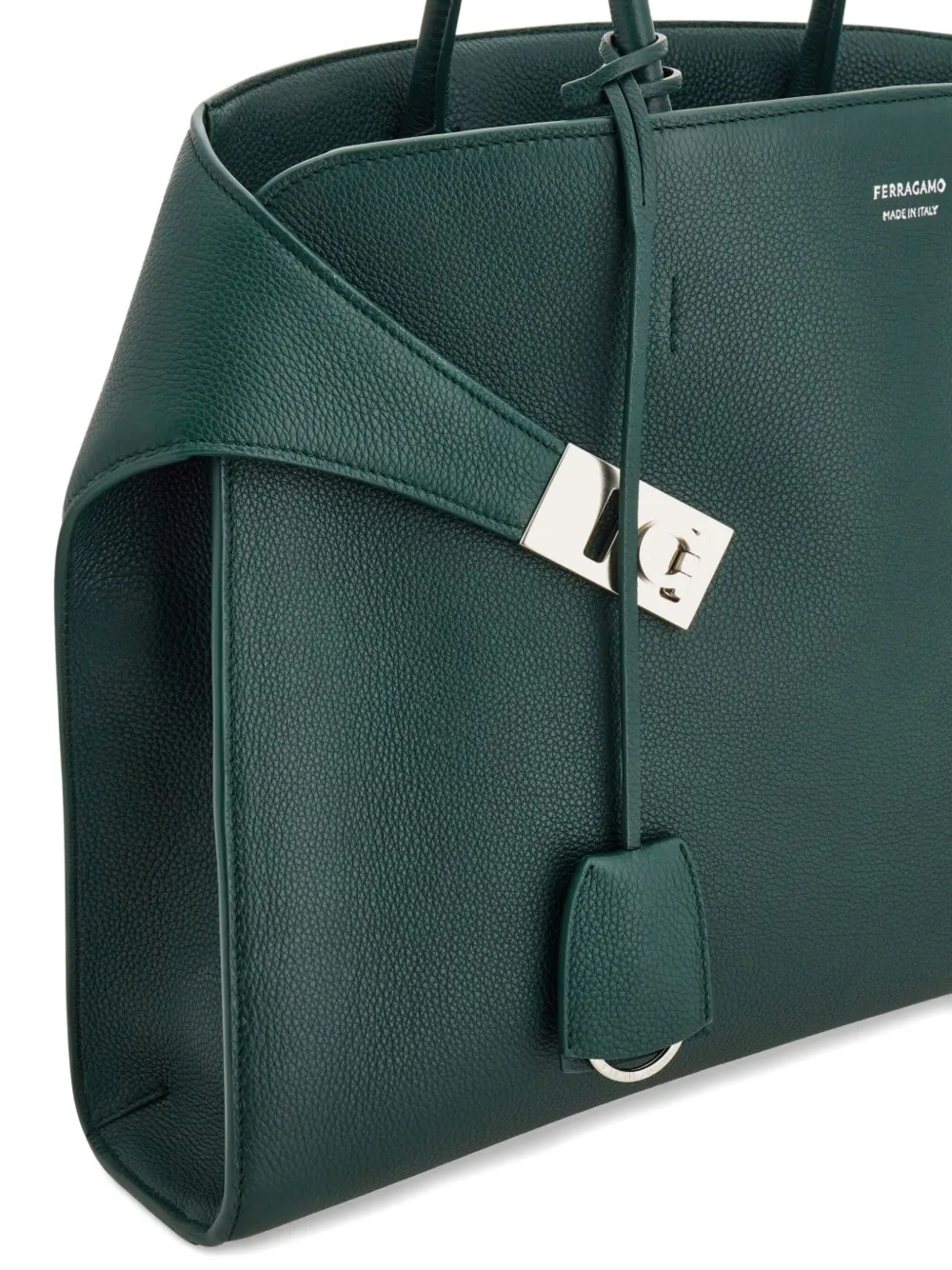 Ferragamo Hug briefcase Groen