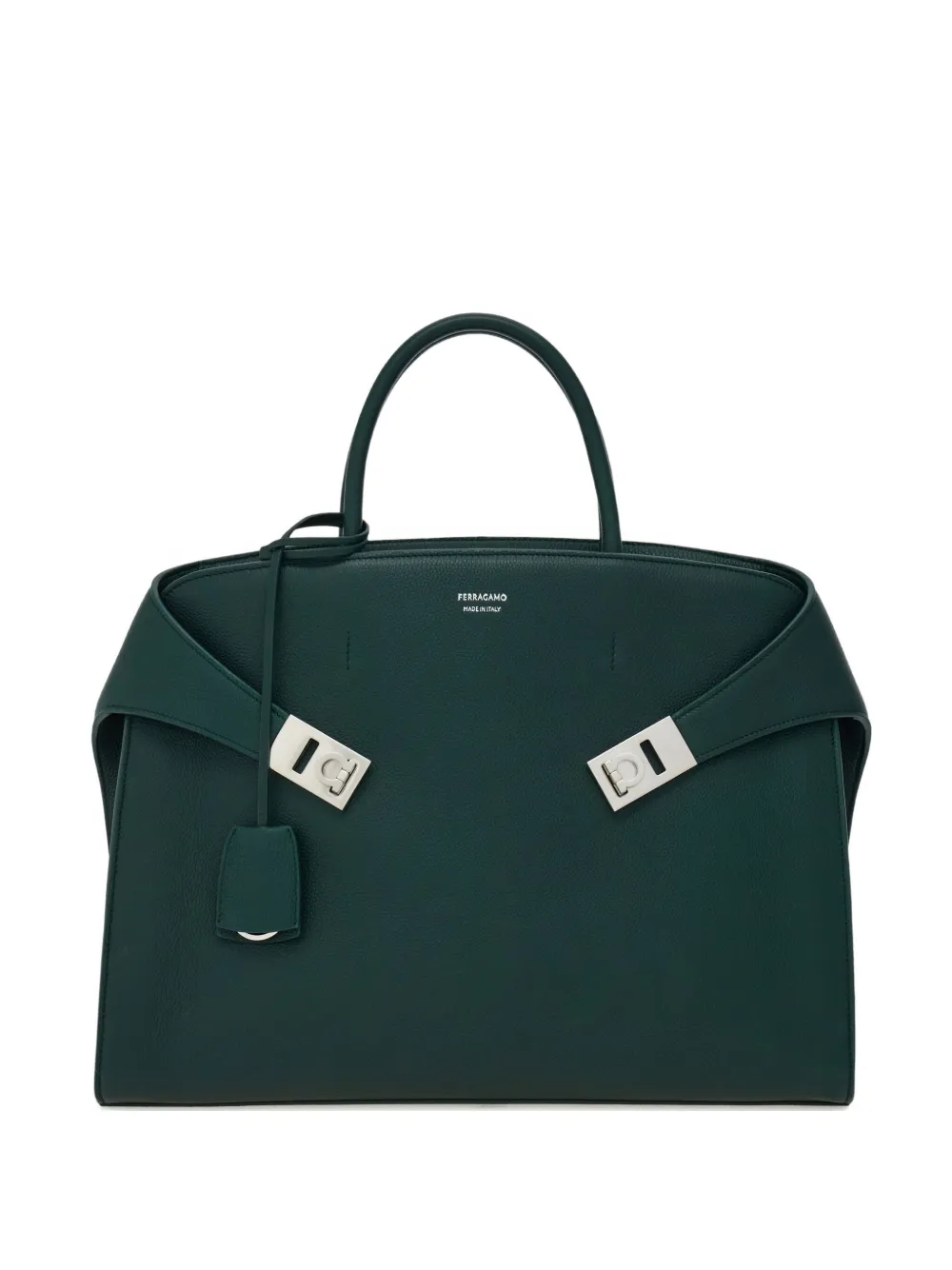 Ferragamo Hug briefcase Groen