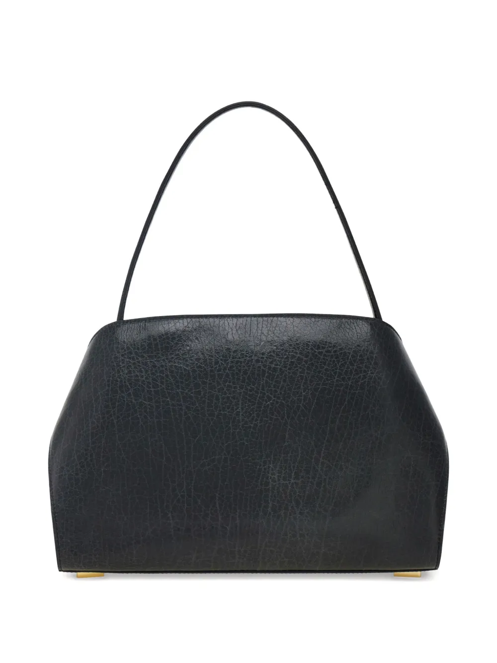 Ferragamo medium Hug leather shoulder bag Zwart