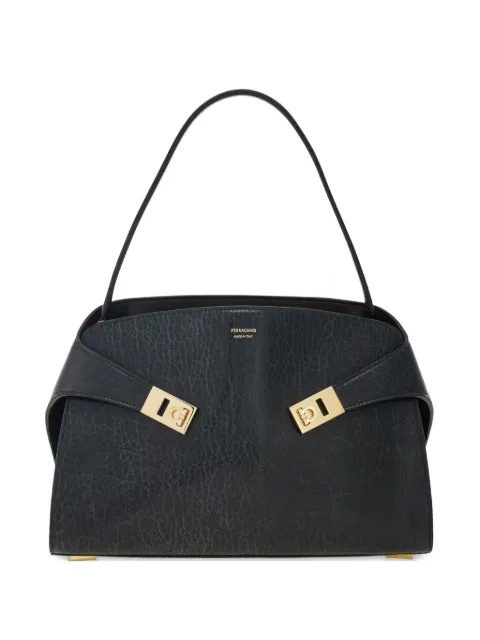 Ferragamo medium Hug leather shoulder bag