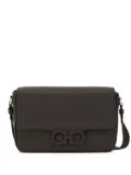Ferragamo Gancini-buckle messenger bag - Brown