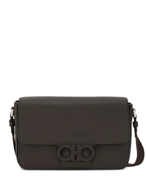 Ferragamo Gancini-buckle messenger bag