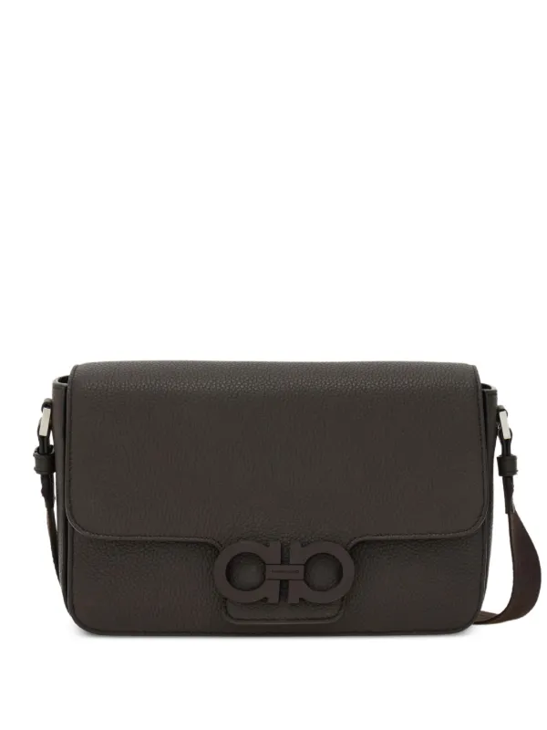 Ferragamo★ガンチーニバックル メッセンジャーバッグ Ferragamo ガンチーニバックル メッセンジャーバッグ | ブラウン