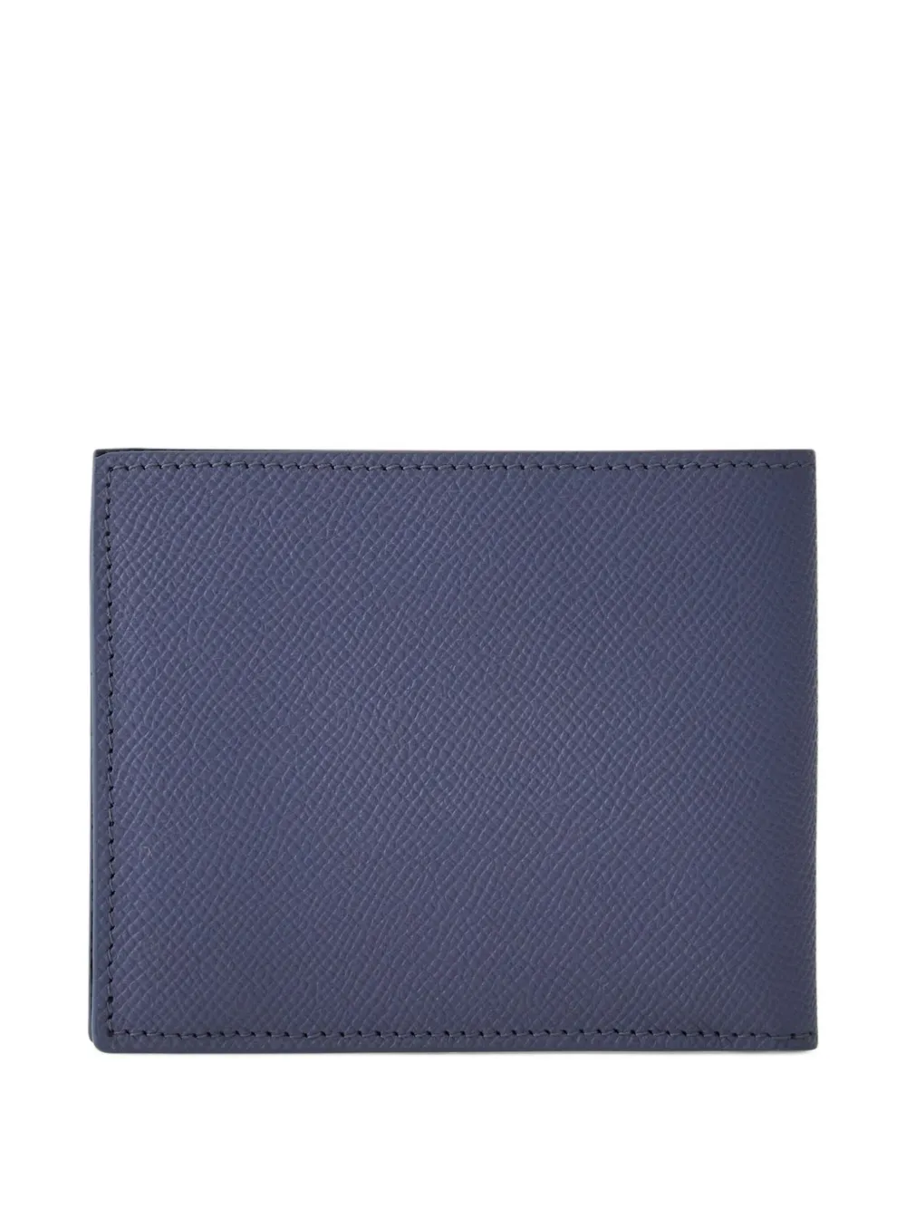 Ferragamo Gancini kalfsleren portemonnee met logodetail Blauw