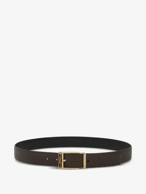 Ferragamo reversible square-buckle belt