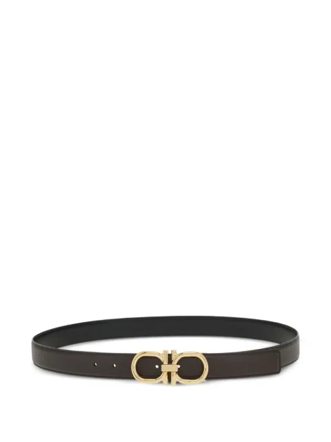 Ferragamo gancini-buckle reversible belt