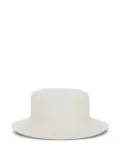 Ferragamo monogram bucket hat - White