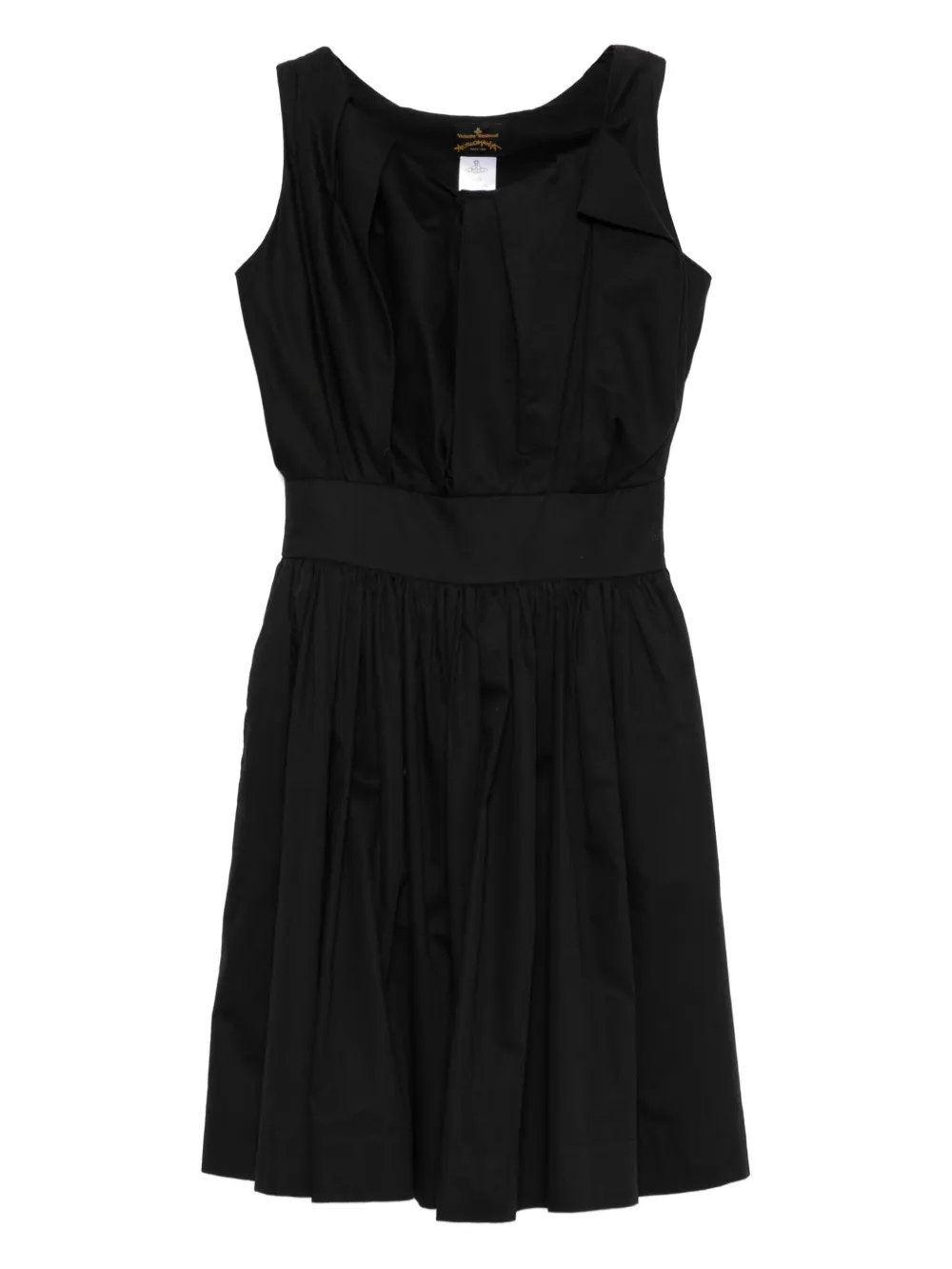 2015-2016 pleated mini dress