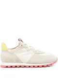 ELIA MAURIZI Marika suede panelled sneakers - Neutrals