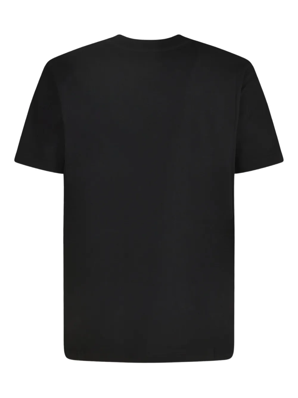 Moschino Grafisch T-shirt met gefrituurd ei Zwart