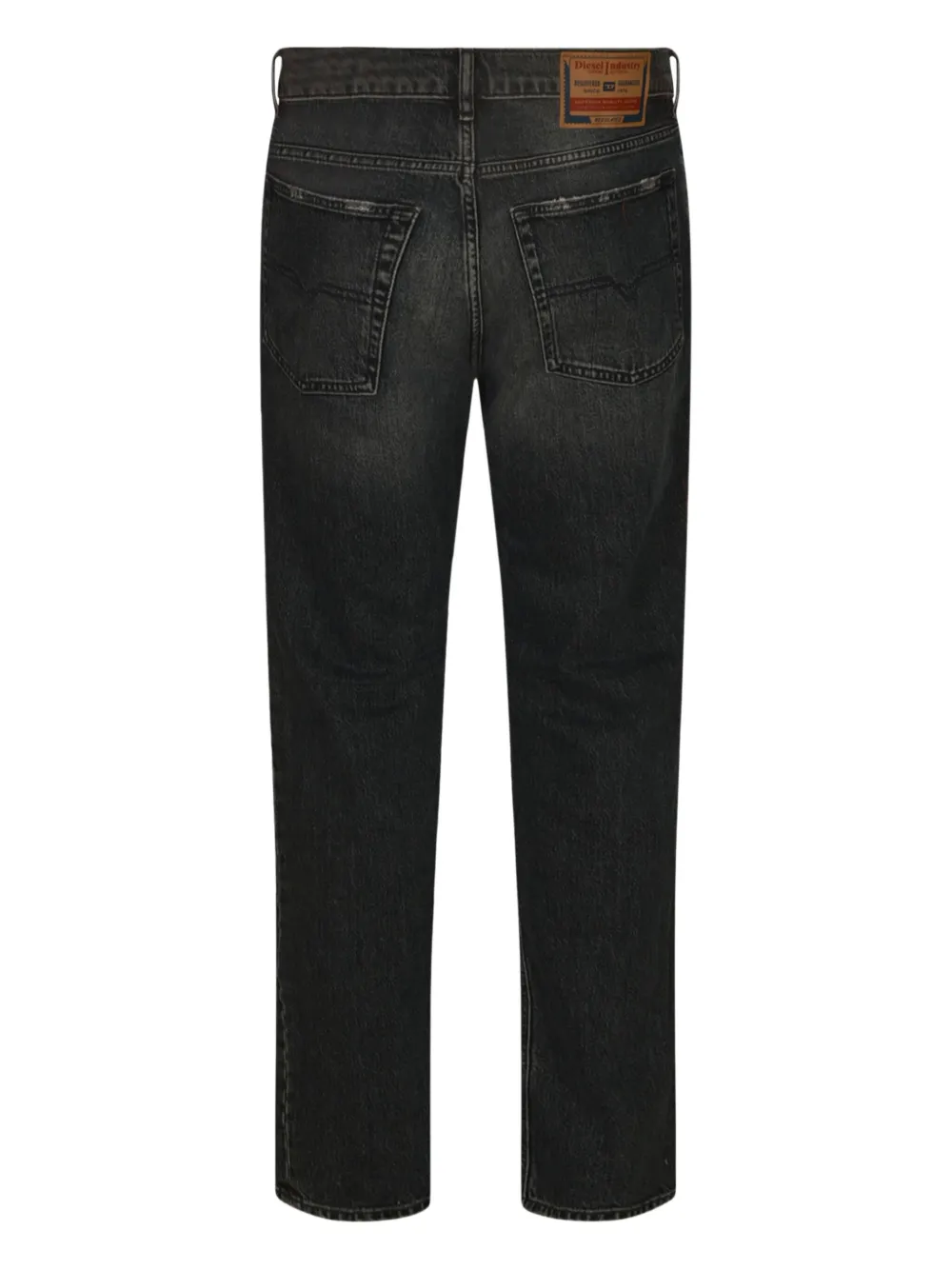 Diesel D-Finitive jeans met vervaagd effect Zwart