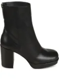 Sergio Rossi 75mm zip-detail platform ankle boots - Black