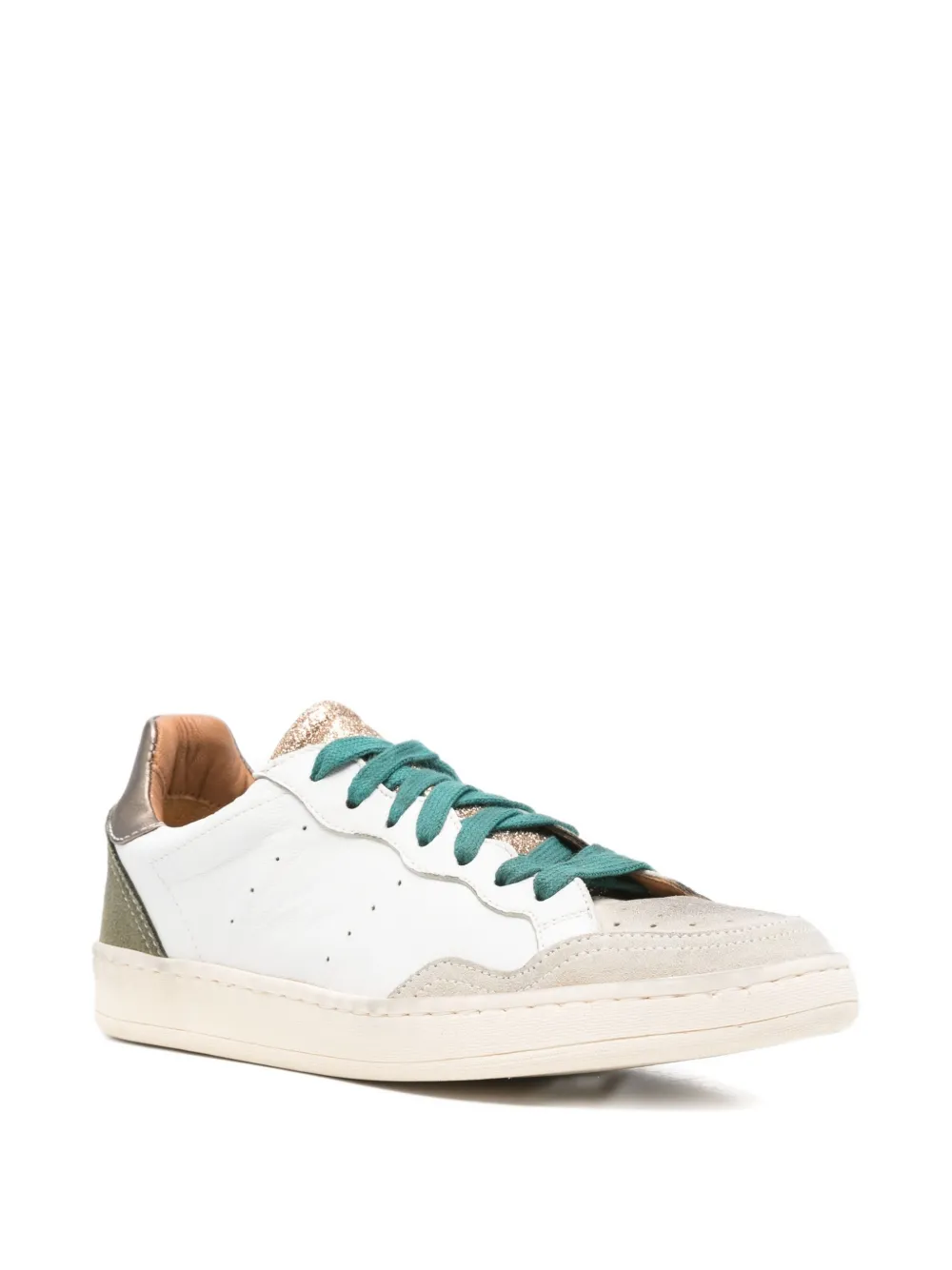 ELIA MAURIZI Fiona panelled sneakers Wit