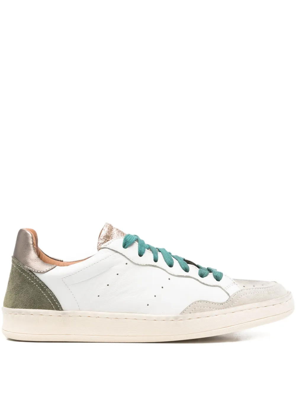 ELIA MAURIZI Fiona panelled sneakers Wit