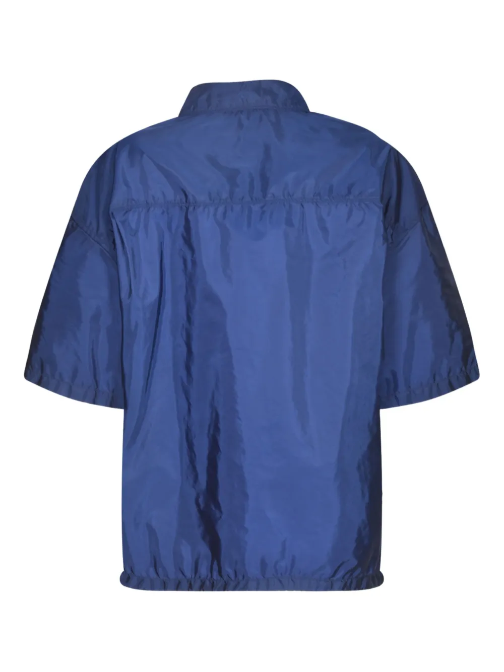 Prada zip-fastening pocket shirt Blauw