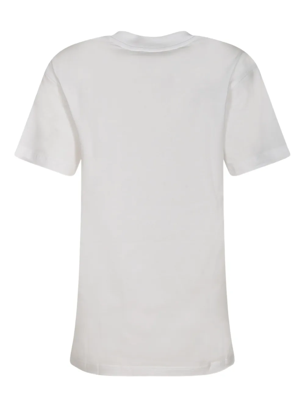 Moschino T-shirt met Goose-print Wit