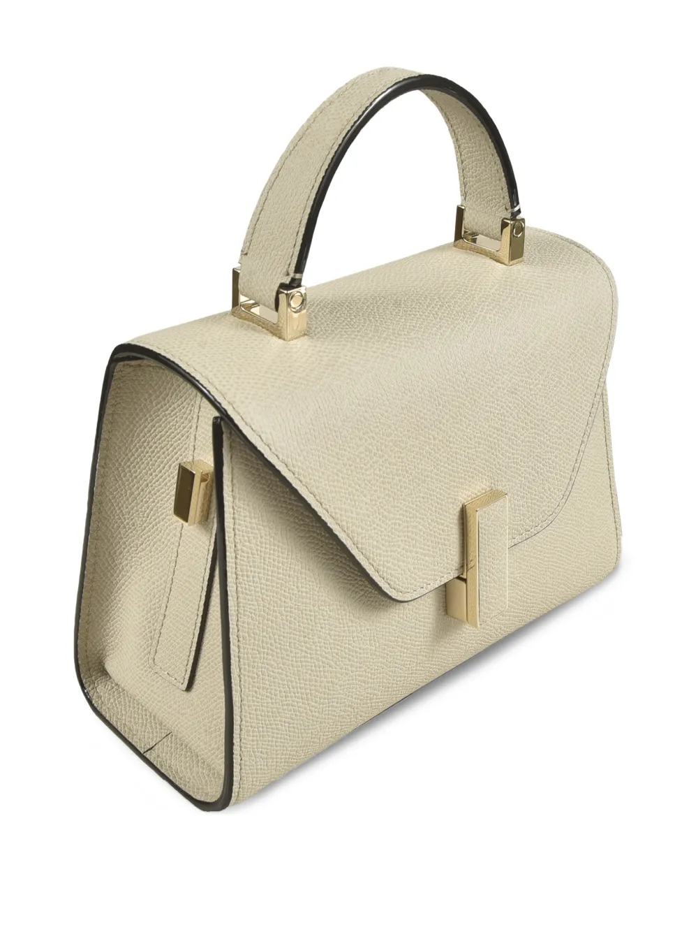 Valextra Leren shopper Beige