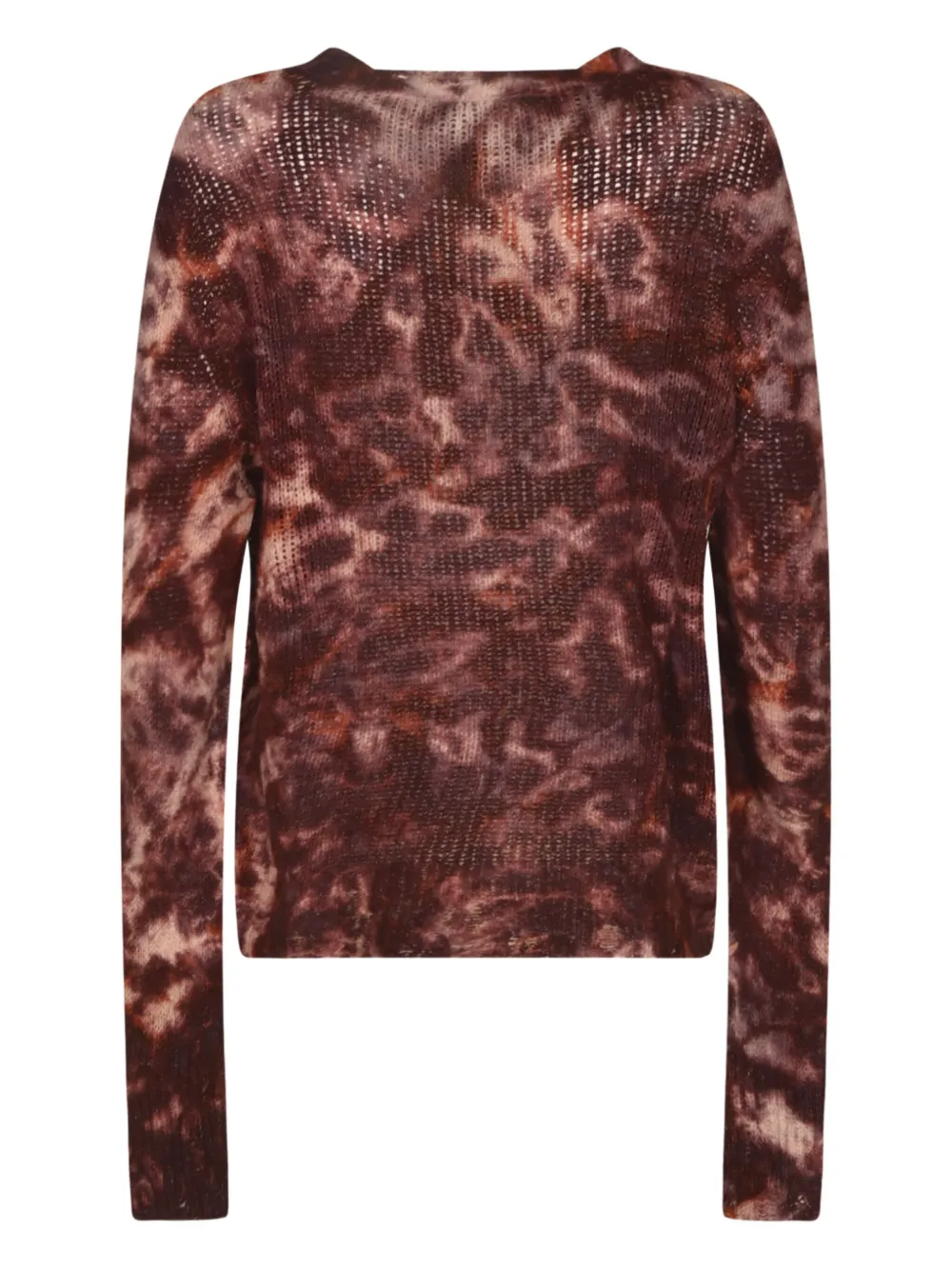 Avant Toi Trui met tie-dye print Rood