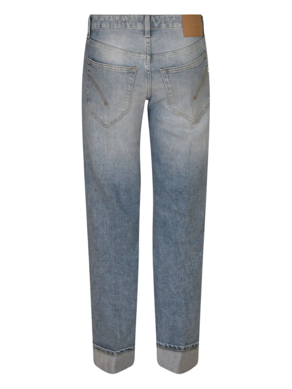 DONDUP Jeans met omgeslagen pijpen Blauw